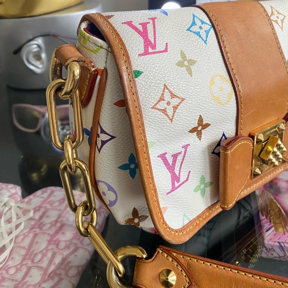 Louis Vuitton Multicolor Monogram Patti Shoulder Bag - Picture 9 of 16